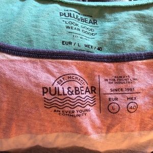 2 men’s pull&bear bro tanks